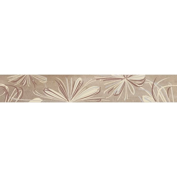 Бордюр Azori Sonnet Beige Flower 6,2x50,5 декор azori sonnet beige flower 20 1x50 5