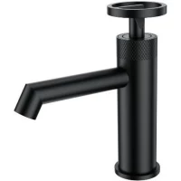 Смеситель для раковины Wonzon & Woghand WW-H1065-MB  черный матовый