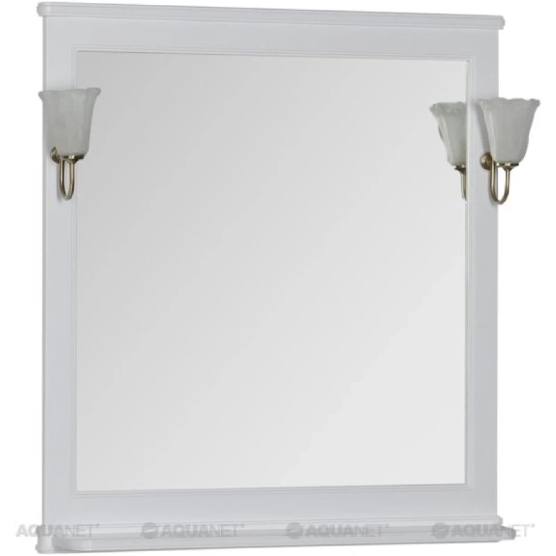 Зеркало 92,2x100 см белый Aquanet Валенса 00180046