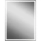 Зеркальный шкаф 60x80 см черный матовый Art&Max Techno AM-Tec-600-800-1D-DS-F-Nero - 2