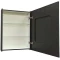 Зеркальный шкаф 60x80 см черный матовый Art&Max Techno AM-Tec-600-800-1D-DS-F-Nero - 5