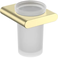 Стакан для зубных щеток Timo Luiro 18433/17 настенный, золотой матовый