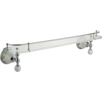 Полка стеклянная 60 см Migliore Provance ML.PRO-60.520.CR