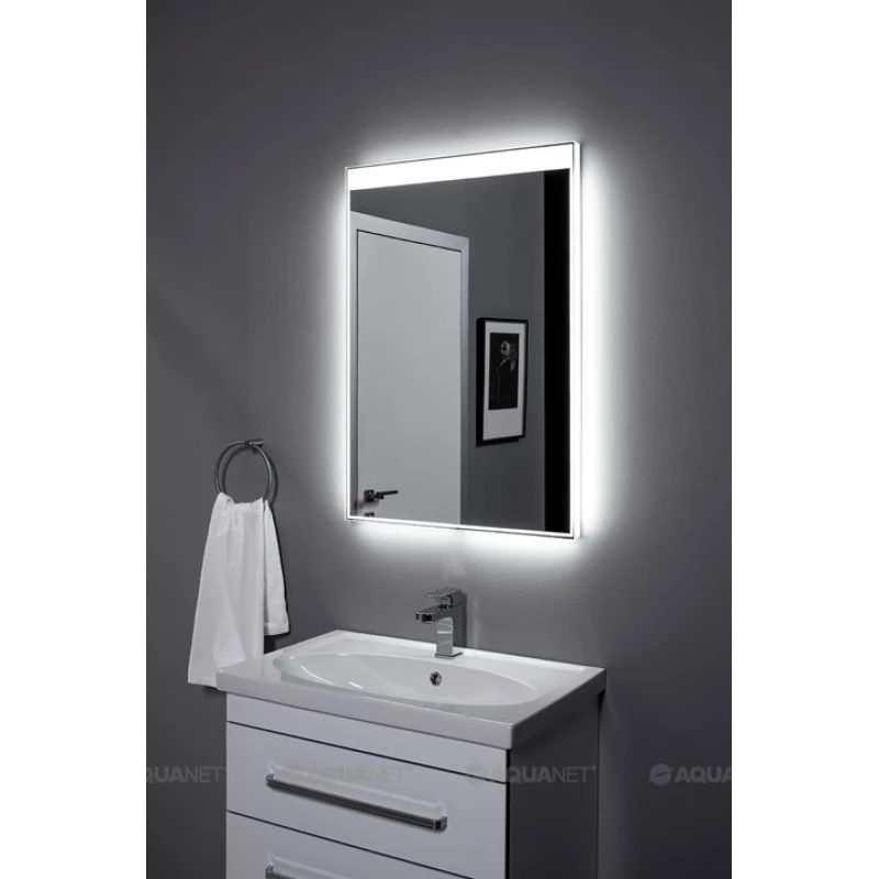 Зеркало с подсветкой 60x85 см Aquanet Палермо 00196641