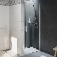 Душевая дверь Riho Novik Z101 G003003120 98,7 см, профиль хром, стекло прозрачное
