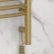 Полотенцесушитель электрический 1000x500 золотой матовый МЭМ правый Сунержа Флюид 3.0 032-5821-1050 - 3