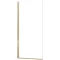 Шторка на ванну Rea Elegant REA-W6600 70 см, профиль золотой матовый, стекло прозрачное - 2