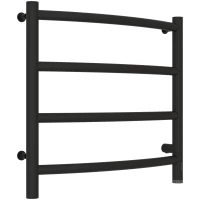 Полотенцесушитель электрический 500x500 темный титан муар МЭМ правый Сунержа Галант 4.0 15-0831-5050 