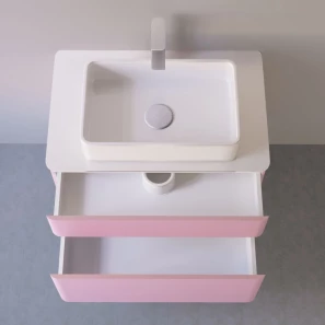 Изображение товара комплект мебели розовый иней 81,4 см jorno pastel pas.01.82/p/pi + y18293 + pas.03.60/pi
