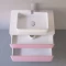 Комплект мебели розовый иней 81,4 см Jorno Pastel Pas.01.82/P/PI + Y18293 + Pas.03.60/PI - 4