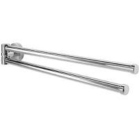 Полотенцедержатель WasserKRAFT Mosel K-46631 37,5 см, поворотный, двойной, хром