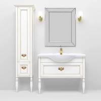 Комплект мебели дуб молочный 105 см Roca America Evolution L ZRU9302945 + 327205000 + ZRU9302950