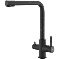 Смеситель для кухни Esko GR 05 B с подключением к фильтру, черный