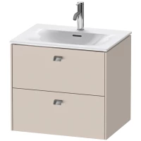 Тумба тауп матовый 62 см Duravit Brioso BR431001091