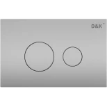 Изображение товара смывная клавиша d&k venice матовый хром db1029002