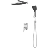 Душевой комплект IDDIS Parker PARSB02i67 339,4x189,4 мм, со смесителем, хром