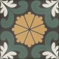 Керамогранит Sync Flower Green 15x15
