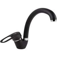 Смеситель для кухни Viko V-4224 черный мрамор