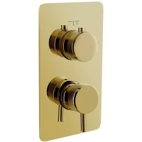 Смеситель для ванны Boheme Cell 135-2-G встраиваемый, золотой