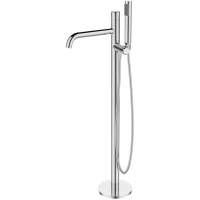 Смеситель напольный для ванны AQG Min 01MIN601CR хром