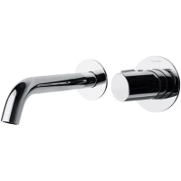 Смеситель для раковины Ramon Soler Tzar 342101 встраиваемый, без донного клапана, хром