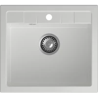Кухонная мойка GranFest Quadro 561 56x50 см, иней