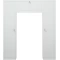 Шкаф одностворчатый белый глянец/белый матовый 96,5x113 см Corozo Энри SD-00000583 - 1