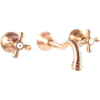 Смеситель для раковины Webert Armony AM750404060 встраиваемый, без донного клапана, медь