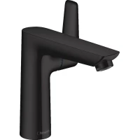 Смеситель для раковины Hansgrohe Talis E 71754670 с донным клапаном, черный матовый