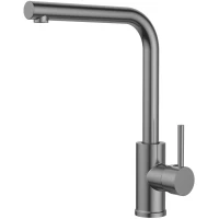 Смеситель для кухни Voda K18GM оружейная сталь матовый