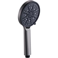 Душевая лейка Fashun A019-17 112 мм, 3 режима, оружейная сталь