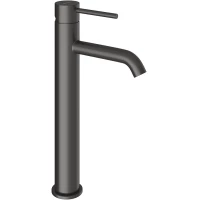 Смеситель для раковины Aqueduto Cano CAN0345 оружейная сталь матовый