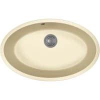 Кухонная мойка Florentina Вега Овал 22.430.E0650.202 70x44 см, шампань