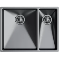 Кухонная мойка PEZARO PZS.340.70.30.TITAN 57x44 см, титан