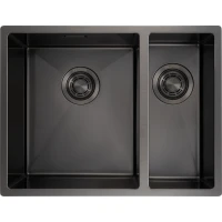 Кухонная мойка PEZARO PZS.340.70.30.TITAN.L 57x44 см, титан