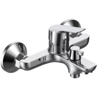 Смеситель для ванны Voda Spring SG54 с душевым гарнитуром, хром