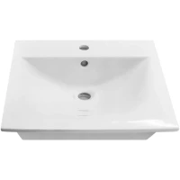 Раковина Misty Breeze WB.FN/Breeze/50-C/WHT.G/S1 50x47,1 см, накладная, белый