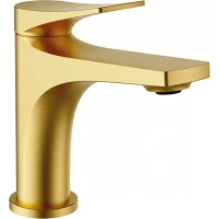 Смеситель для раковины Splenka S54.10.03 золотой матовый