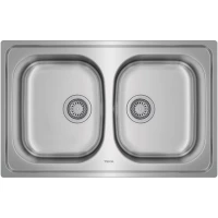 Кухонная мойка Teka Universe 80 T-XN 2B матовая сталь 115040010 