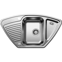 Кухонная мойка Blanco Tipo 9E 526338 93x51 см, матовая сталь