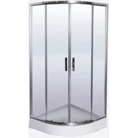 Душевой уголок с поддоном Esbano ESR-8015 ESUGR8015 90x90 см, профиль хром, стекло матовое