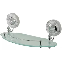 Полка стеклянная Migliore Monte Carlo 31589 40 см, хром