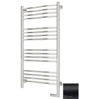 Полотенцесушитель электрический 1000x500 темный титан муар МЭМ правый Сунержа Флюид 2.0 15-5221-1050