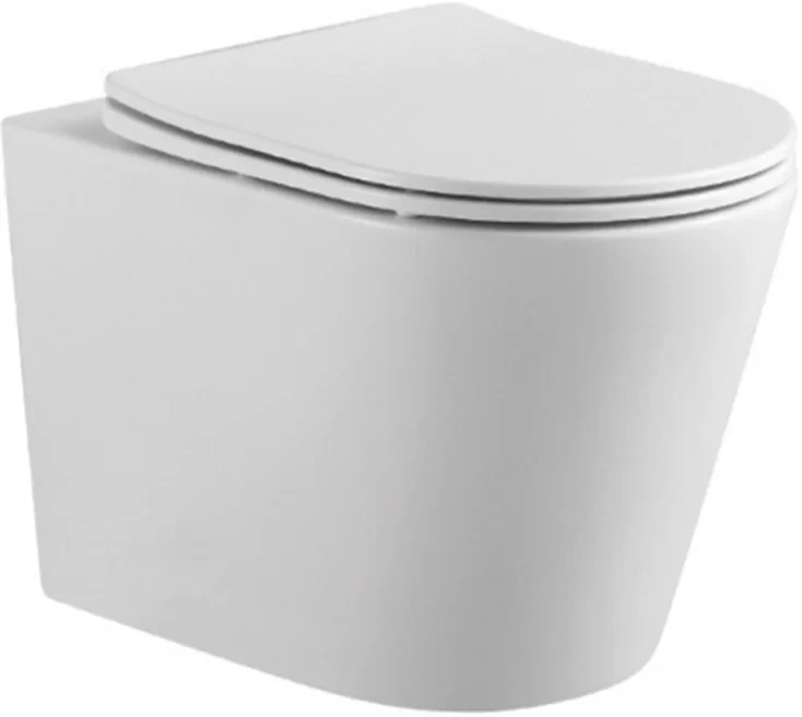 

Унитаз подвесной Aquatek Вега AQ1904T-00 безободковый, торнадо, с сиденьем микролифт, белый