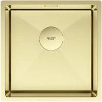 Кухонная мойка Paulmark Next PM214444-LG 44x44 см, светлое золото