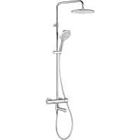 Душевая система Kludi Freshline 6708305-00 250 мм, с термостатом, хром