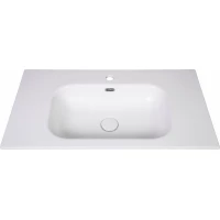 Раковина Armadi Art Vallessi 838-080-W 80x46 см, накладная, белый матовый