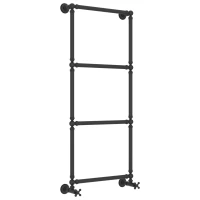 Полотенцесушитель водяной 1260x500 темный титан муар Сунержа Ренессанс 1304 15-0280-1250