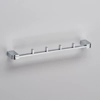 Планка с крючками Schein Allom 221*4В для ванны, хром