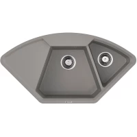 Кухонная мойка Artgranit Omoikiri Yonaka 98-C-GR ленинградский серый 4993714